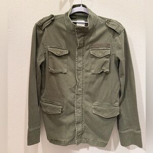 Green Military Style Jacket